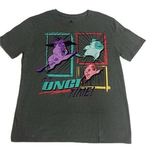 Raya It's Ongi Time T-Shirt Men's M Short Sleeve Graphic Crew Neck Gray